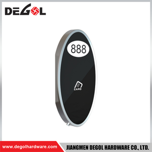 SML148 Zinc Alloy Door Handle Smart Lock Matt Black/ Satin Silver