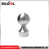 YA1192 Handrail End Fittings Satin Chrome Black