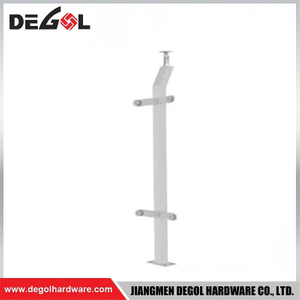 Glass Balustrade End Post Rustproof Material For Terrace Border Railing Hardware Parts