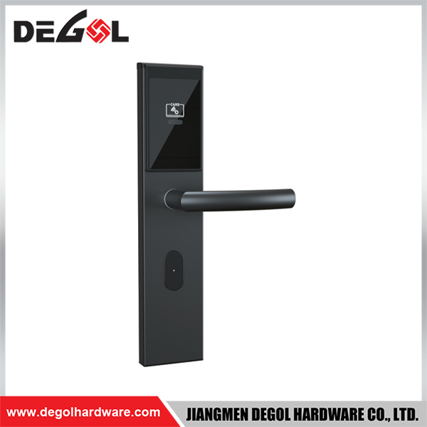 SML85 Zinc Alloy Door Handle Smart Lock Matt Black/ Satin Silver