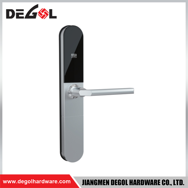 SML98 Zinc Alloy Door Handle Smart Lock Matt Black/ Satin Silver