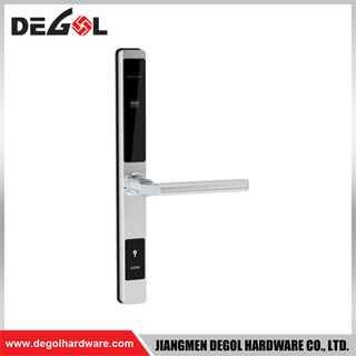 SML88 Zinc Alloy Door Handle Smart Lock Matt Black/ Satin Silver