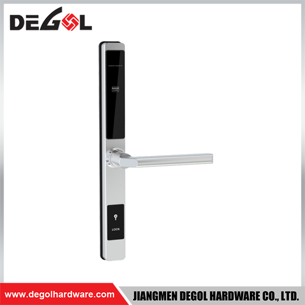 SML88 Zinc Alloy Door Handle Smart Lock Matt Black/ Satin Silver
