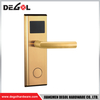 SML108 Zinc Alloy Door Handle Smart Lock Matt Black/ Satin Silver