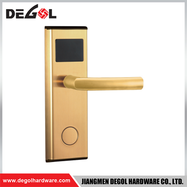 SML108 Zinc Alloy Door Handle Smart Lock Matt Black/ Satin Silver