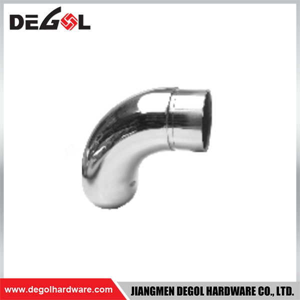 YA1284 Handrail End Fittings Satin Chrome Black