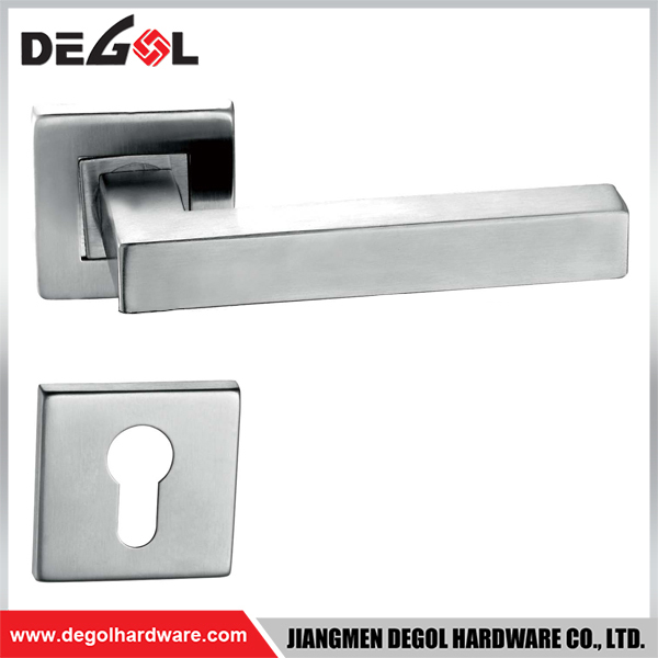 Latest Stainless Steel Square Tube Emergency Exit Ss Door Handle