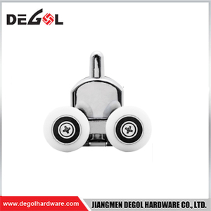 Shower Door Rollers Nylon Double-Wheel Sliding Shower Door Roller Bearing Wheel Runners