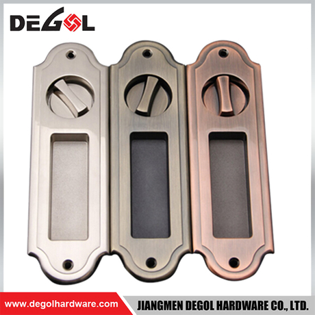 SL1001 Antique Copper Sliding Door Hook Lock