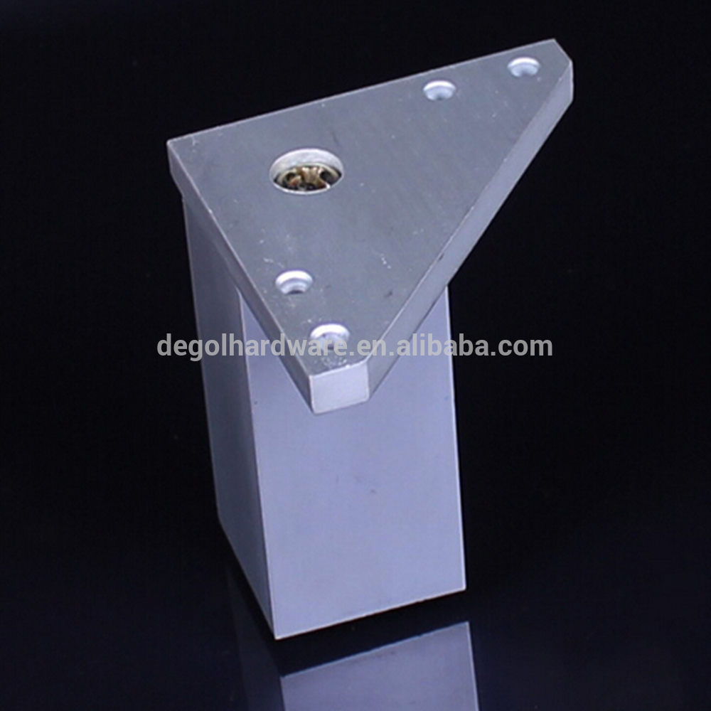 Aluminum contemporary decorative metal furniture legs