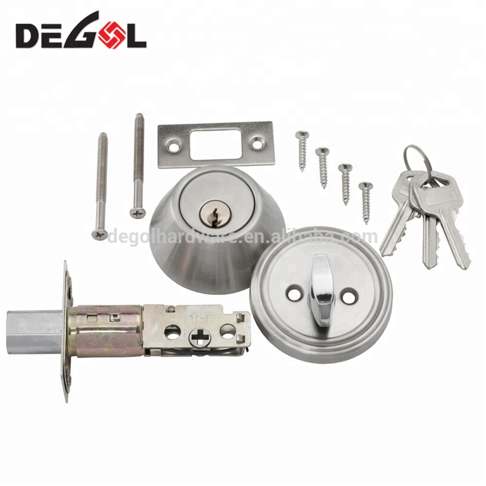 High security stainless steel italian deadbolt door handle lock