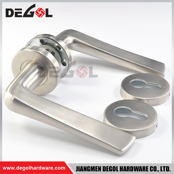 Door Handle Adjustable Simple Lock Cylinder Handle Set