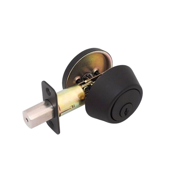 push button deadbolt door lock