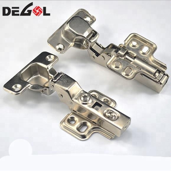 High quality factory price fix on full overlay heavy duty furniture hinge