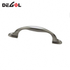 Medas High Quality Zinc Alloy And Wooden Chrome Plated Furniture Kitchen Cabinet Pull Handle