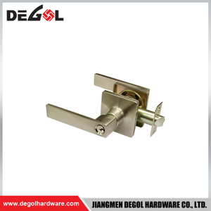 American style Zinc Alloy double swinging lever handle door lock.