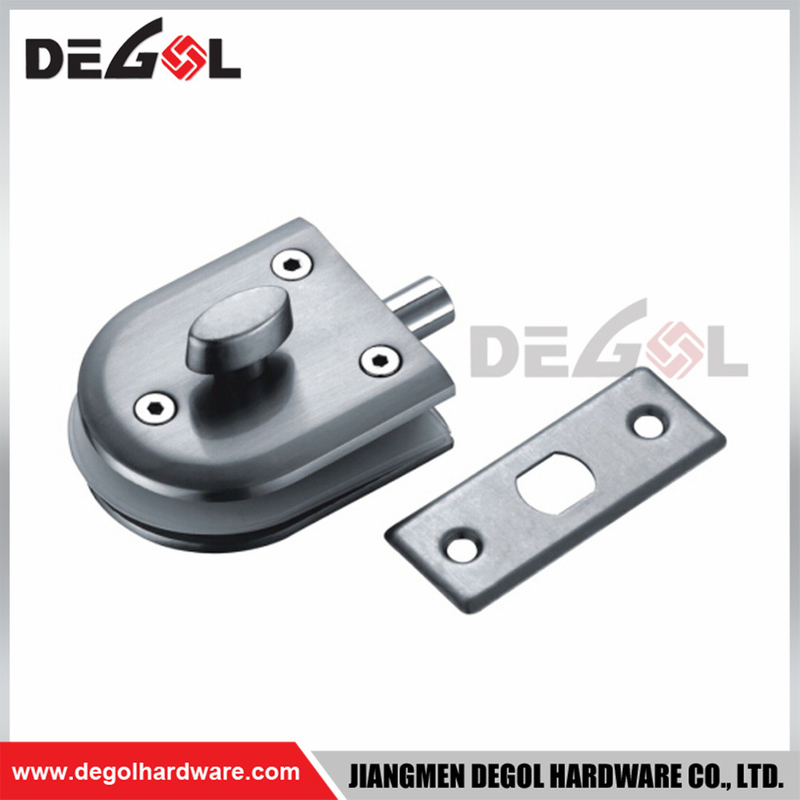 GL1043 glass door lock steel commercial tempered sliding house hotel commercial 