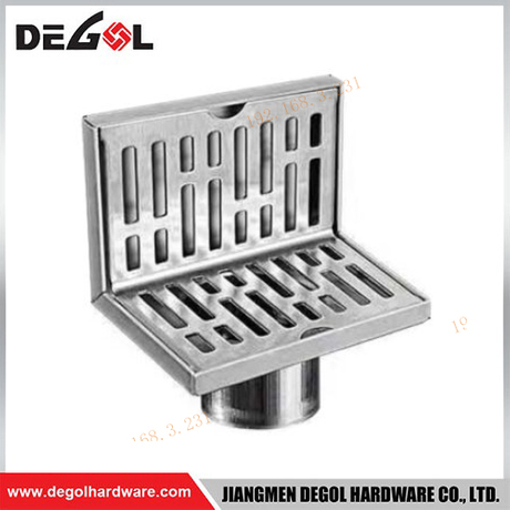 XG-315L4 Wire Drawing 304 Stainless Steel 1.8 MM Thickness Floor Drain for Bathroom Kitchen