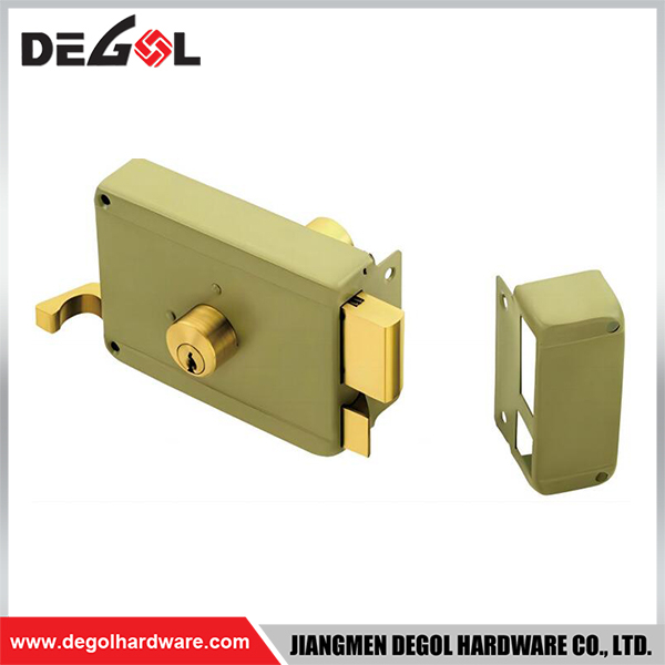 Enhanced Security Rim Lock with Tamper-Proof Pins