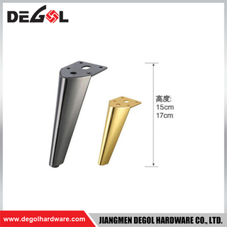 FL1125 Metal Furniture Legs Heavy Duty Wrought Iron Right Angle Sofa Leg