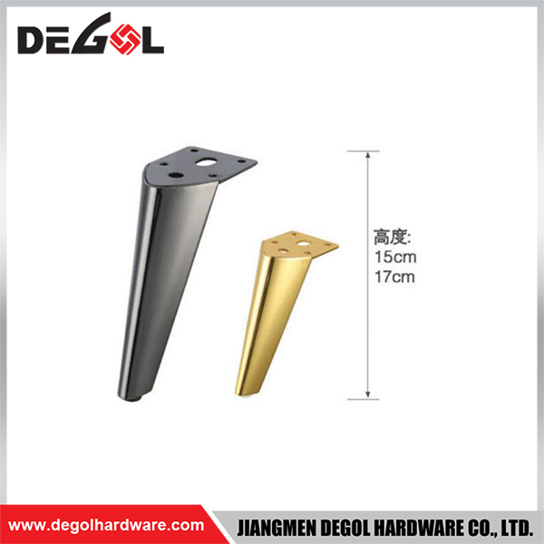 FL1125 Metal Furniture Legs Heavy Duty Wrought Iron Right Angle Sofa Leg