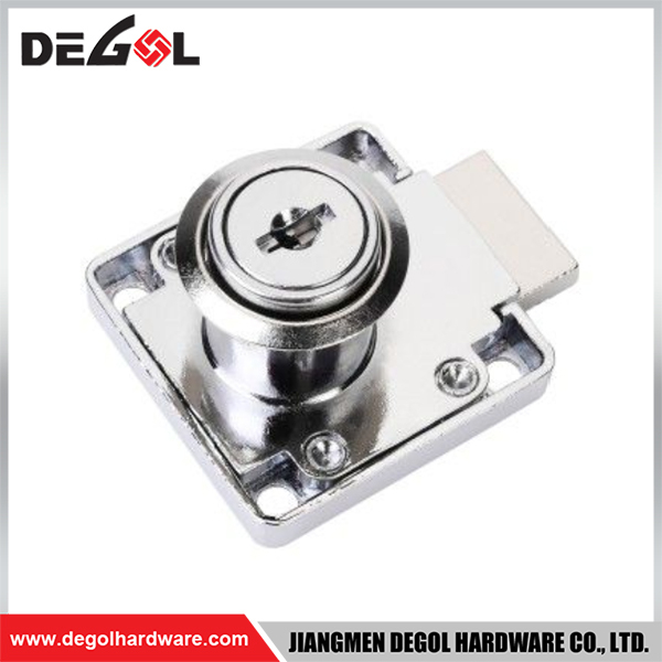 DL0012 Furniture Hardware Drawer Lock Side Mounting Drawer Lock with Key