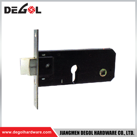 178.5*62*24mm Black stainless steel single-tongue lock body made in China