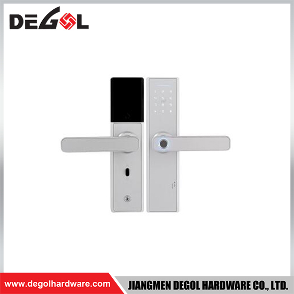 SML23 Zinc Alloy Door Handle Smart Lock Matt Black/ Satin Silver
