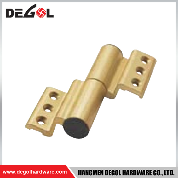 WHS1052 Gold Weather-Resistant Aluminum Hinges for Exterior Windows