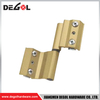 WHS1074 Gold Weather-Resistant Aluminum Hinges for Exterior Windows