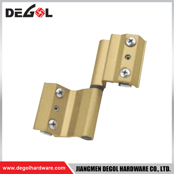 WHS1074 Gold Weather-Resistant Aluminum Hinges for Exterior Windows