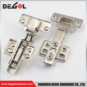 CH106F Fix on overlay 4 hote with Hydraulic Automatic Closing Cabinet Hinge Soft Close Frame Hinge for Door