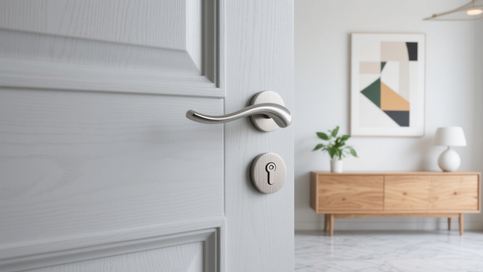 door handle material