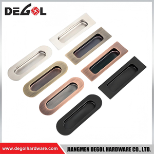 Heavy Duty Concealed Pull Handle Strong Bearing For Large Size Cabinet Door Use