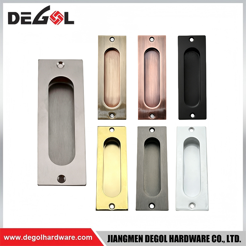Stainless Steel Concealed Handle Anti Rust Design For Indoor Furniture Door Fittings