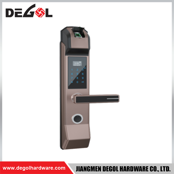 SML52 Zinc Alloy Door Handle Smart Lock Matt Black/ Satin Silver