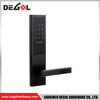 SML67 Zinc Alloy Door Handle Smart Lock Matt Black/ Satin Silver