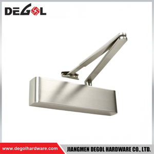 Silver Overhead Door Automatic Closer Elegant Appearance For Modern Building Door
