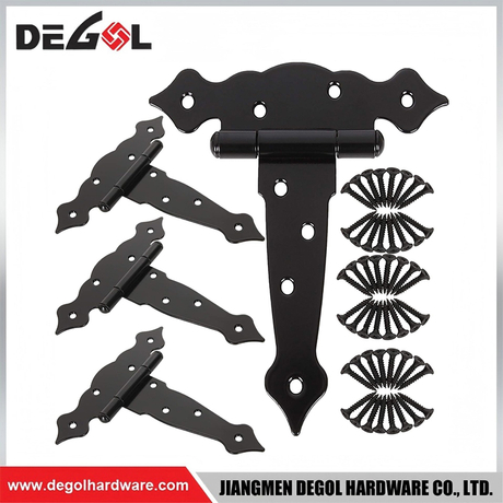 Premium Iron T shape hinge For Vintage Style Barn Sliding Door