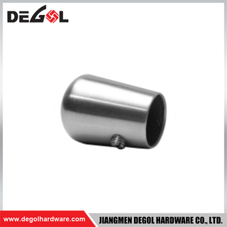 YA1174 Handrail End Fittings Satin Chrome Black