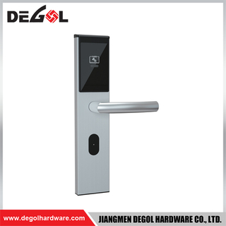 SML84 Zinc Alloy Door Handle Smart Lock Matt Black/ Satin Silver