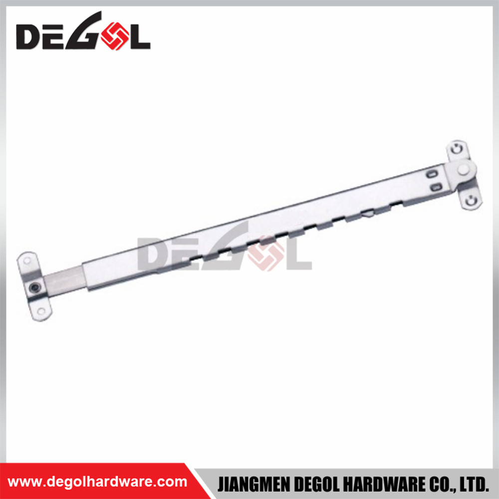 window hinge friction stay