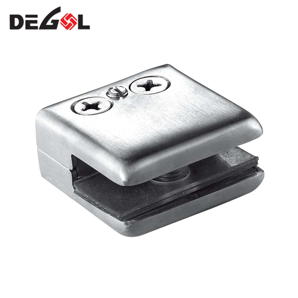 zink alloy shower holder glass clamp