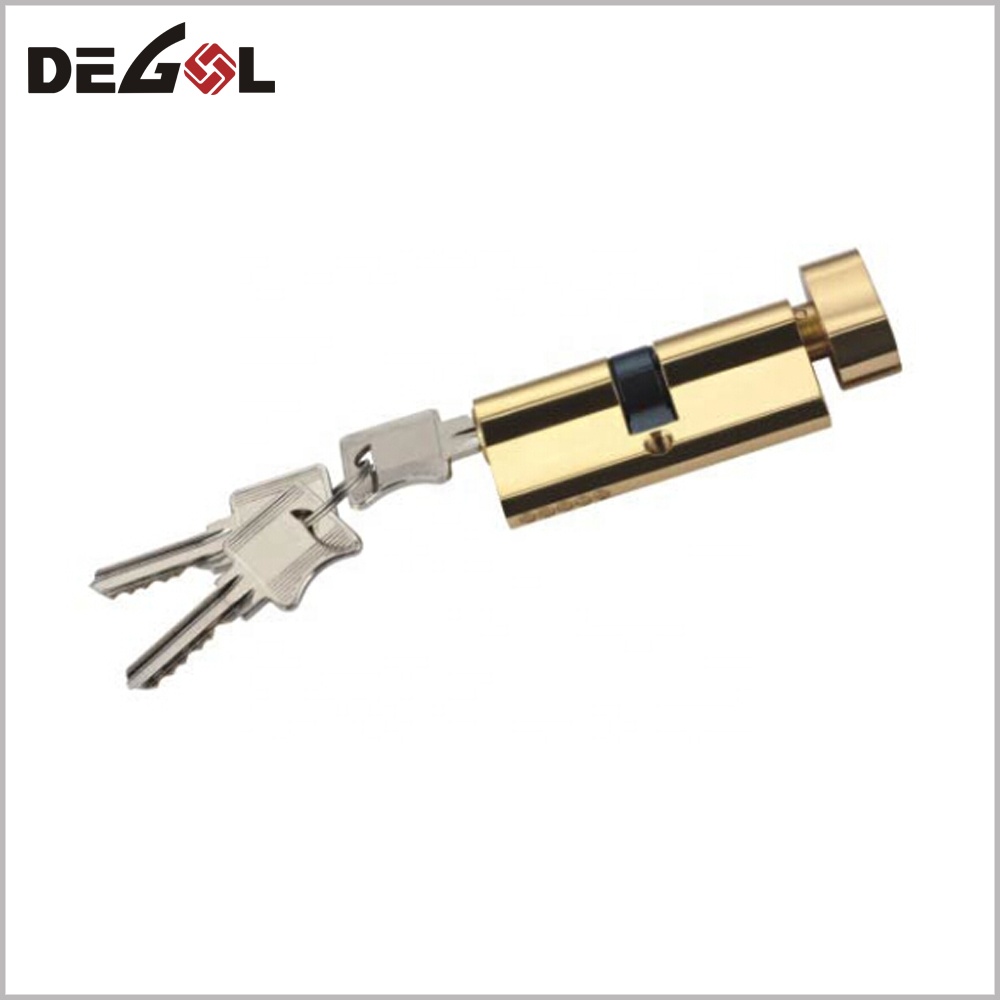  Brass Cylinder Lock with Computer Keys