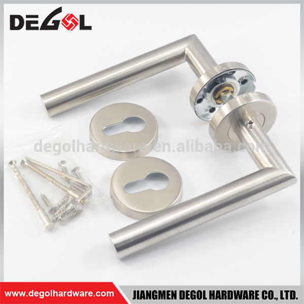 Wholesale contemporary double sided stainless steel tube pipe types of the doors handles