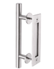 New Product Aluminum Alloy Door Lever Handle On Plate