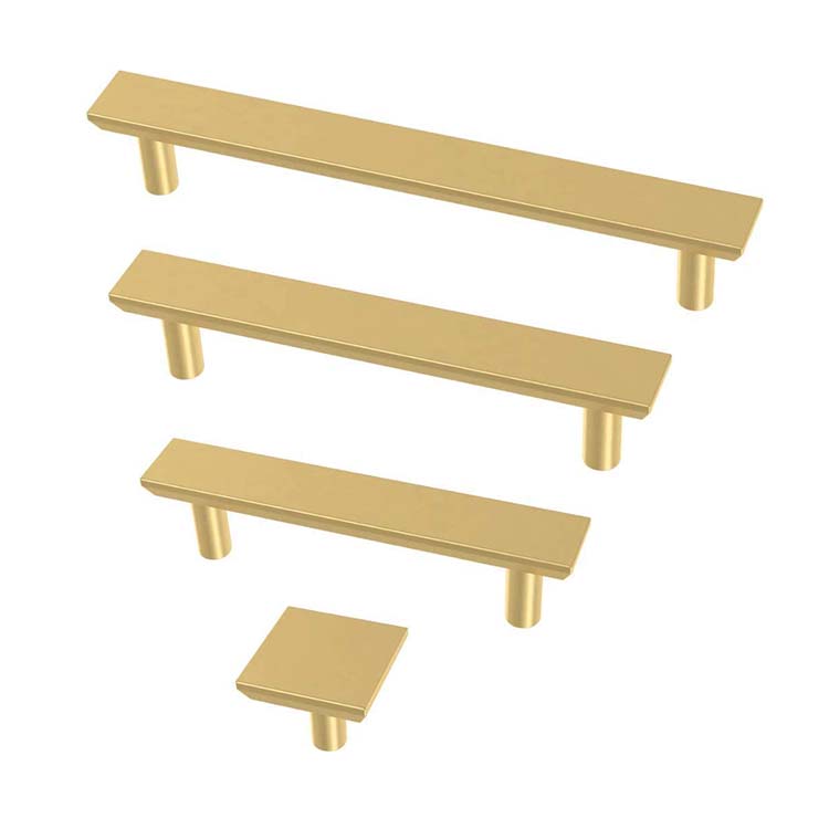 cabinet door handle gold