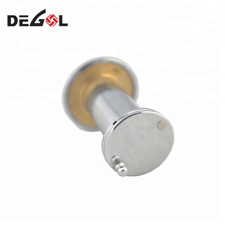 Wide Angle Brass Door Viewer