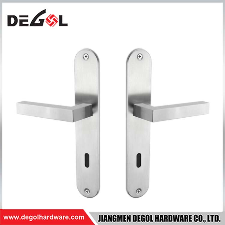 Good quality and cheap door handle lock and plate