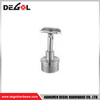 YA10Top Connecting Fittings Satin Chrome Black